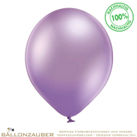 Latexballon Rund violett Glossy Ø30cm = 11inch Umf. 95cm