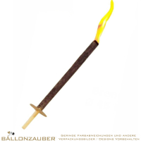 Wachsfackel ca. 50cm-Fackellänge +Griff Brenndauer ca. 50-60min nur für Aussen