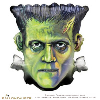 Folienballon Kopf Frankenstein bunt 64cm = 25inch