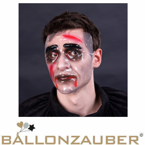 Maske Zombiemaske fr Mnner Kostm Halloween Horror Karneval Horror