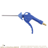 Ventil Pistole Trigger Valve blau zum Füllen von Latexballons u. Bubbles