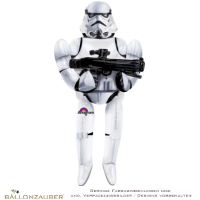 Folienballon Airwalker Stormtrooper Star Wars weiß 177cm = 70inch