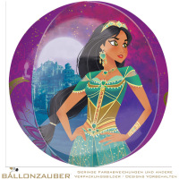 Folienballon Orbz Aladdin und Jasmin bunt 38cm 30% SALE