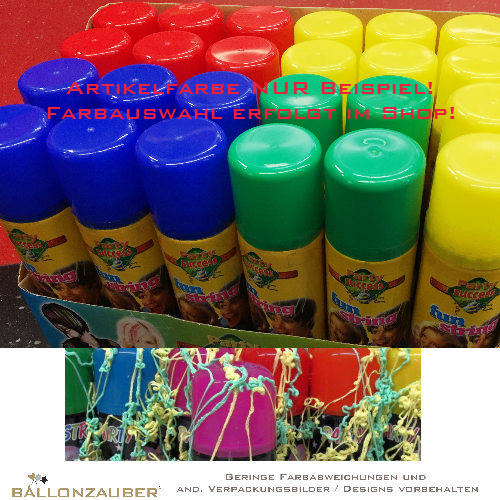 Luftschlangenspray