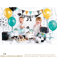 Partyset Box of Decorations Dinosaur Party bunt zum Kindergeburtstag