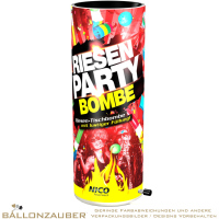 Tischfeuerwerk Tischbombe Riesen-Party-Bombe bunt