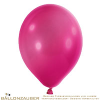 Latexballon Rund Magenta Farbe 064 Metallic Ø30cm = 12inch Umf. 95cm