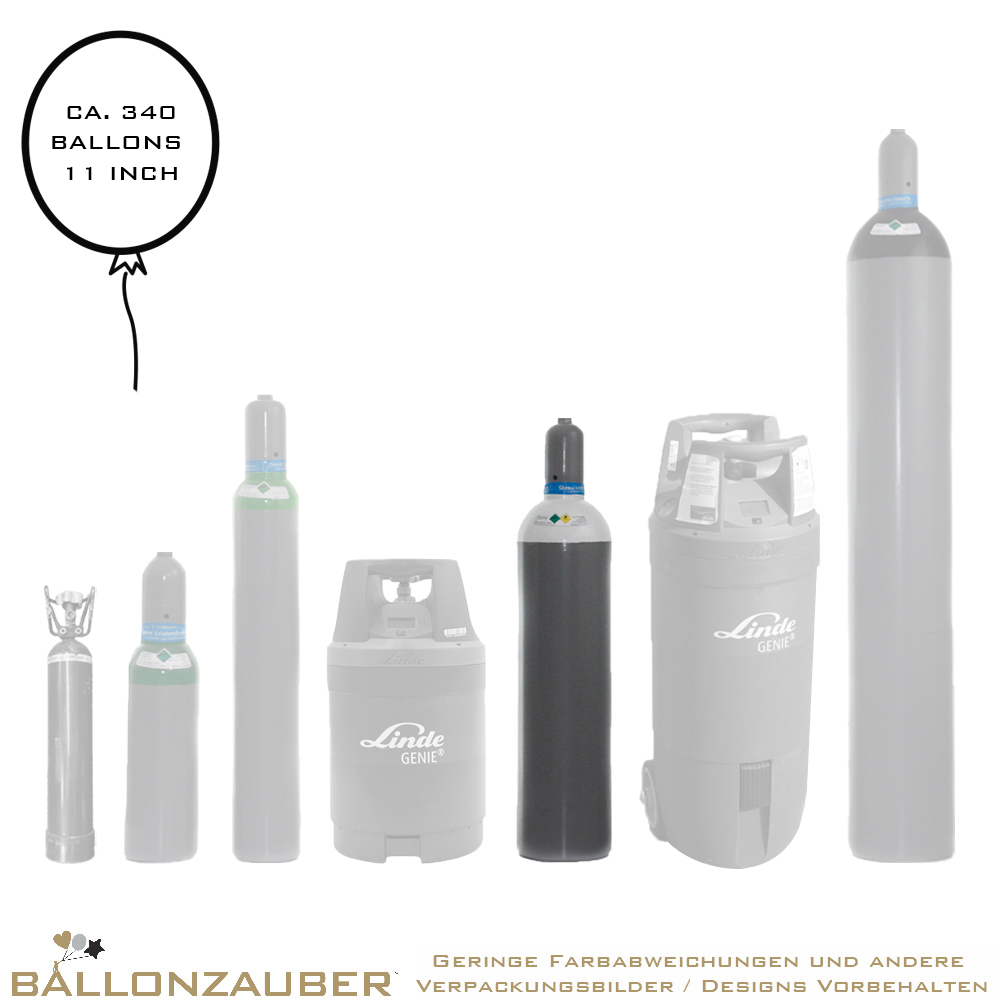 Ballongas Mietflasche ca 3,9cbm