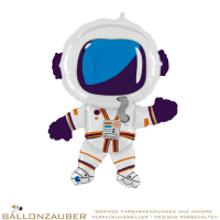Folienballon Happy Astronaut Bunt 96cm = 38inch