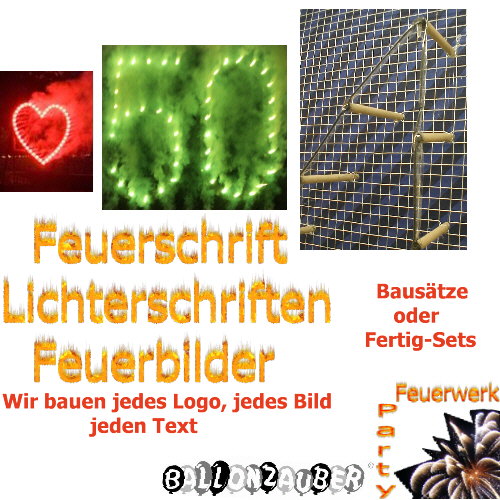 Feuerschrift Feuerbild