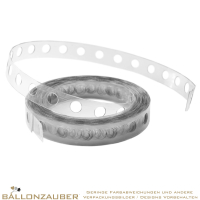 Lochband 5m lang Transparent zur Herstellung von Ballongirlanden