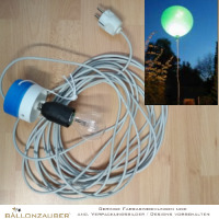 Ventil Ballonlicht Halogen mit Kabel Beleuchtung für Riesenballons